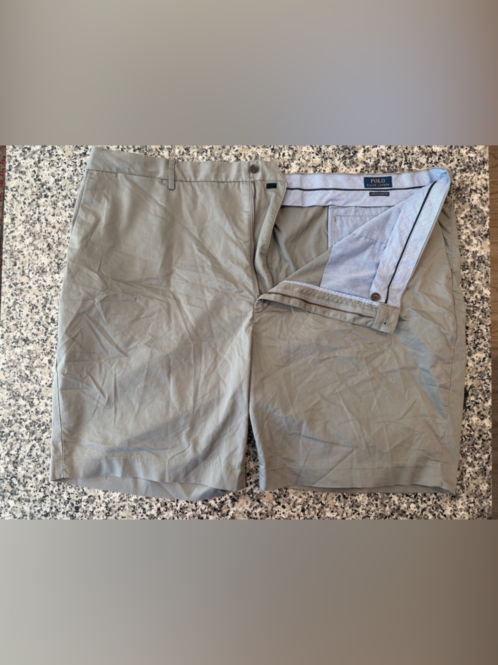 Polo by Ralph Lauren gray-tan Chino Shorts